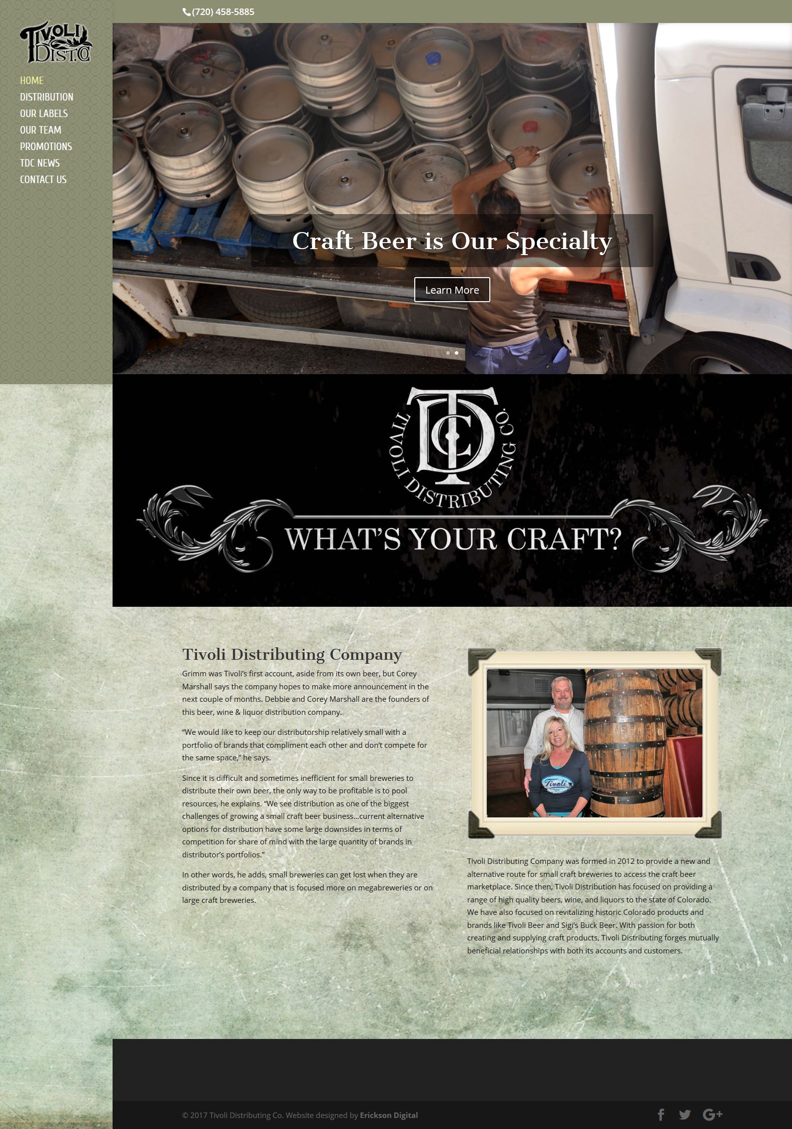Tivoli Distributing Company Tivoli Distributing Company website